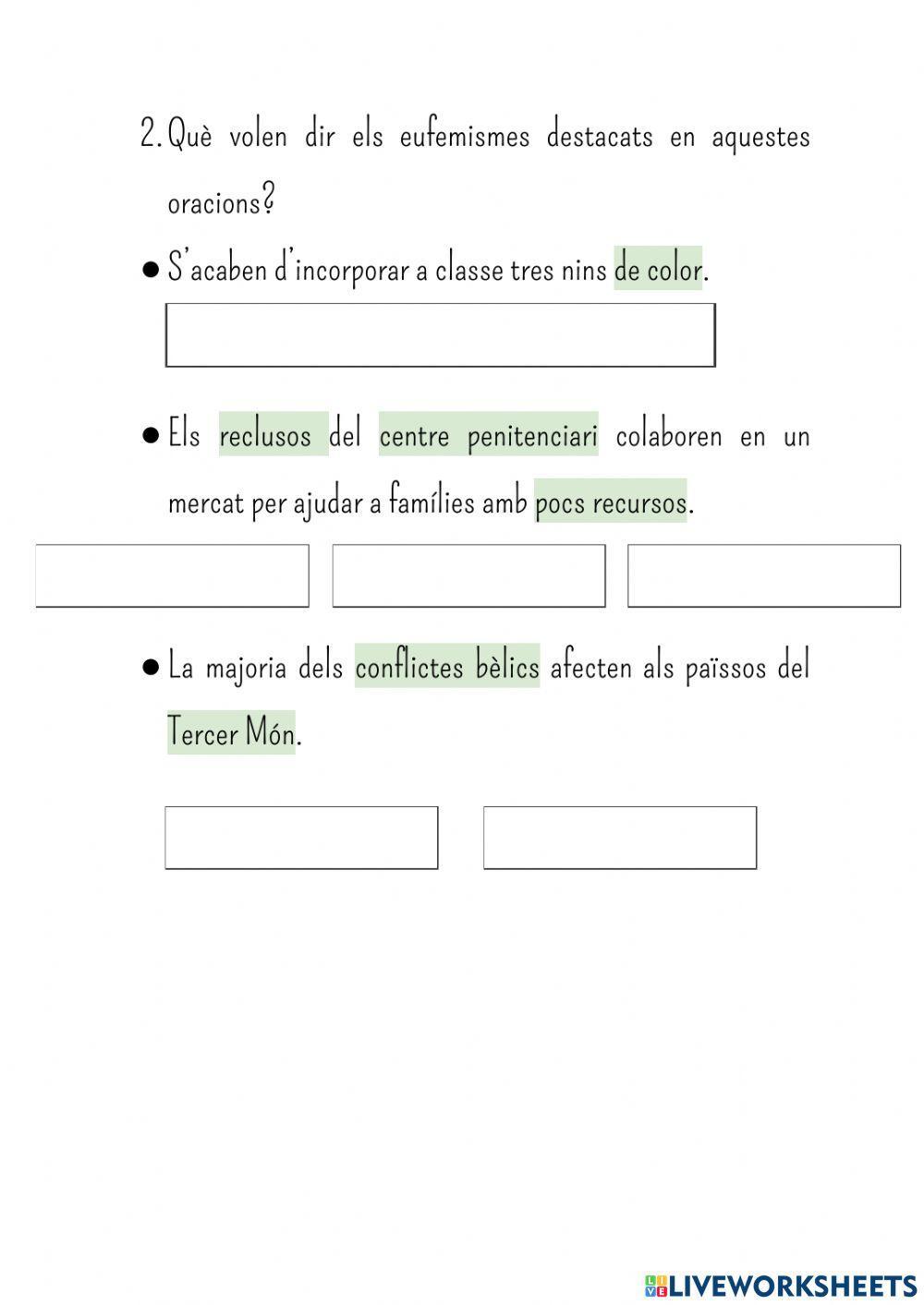 Eufemismes i paraules tabú
