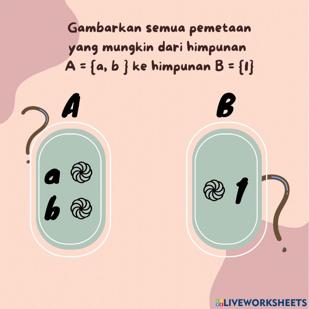 Soal pemetaan dan korespondensi