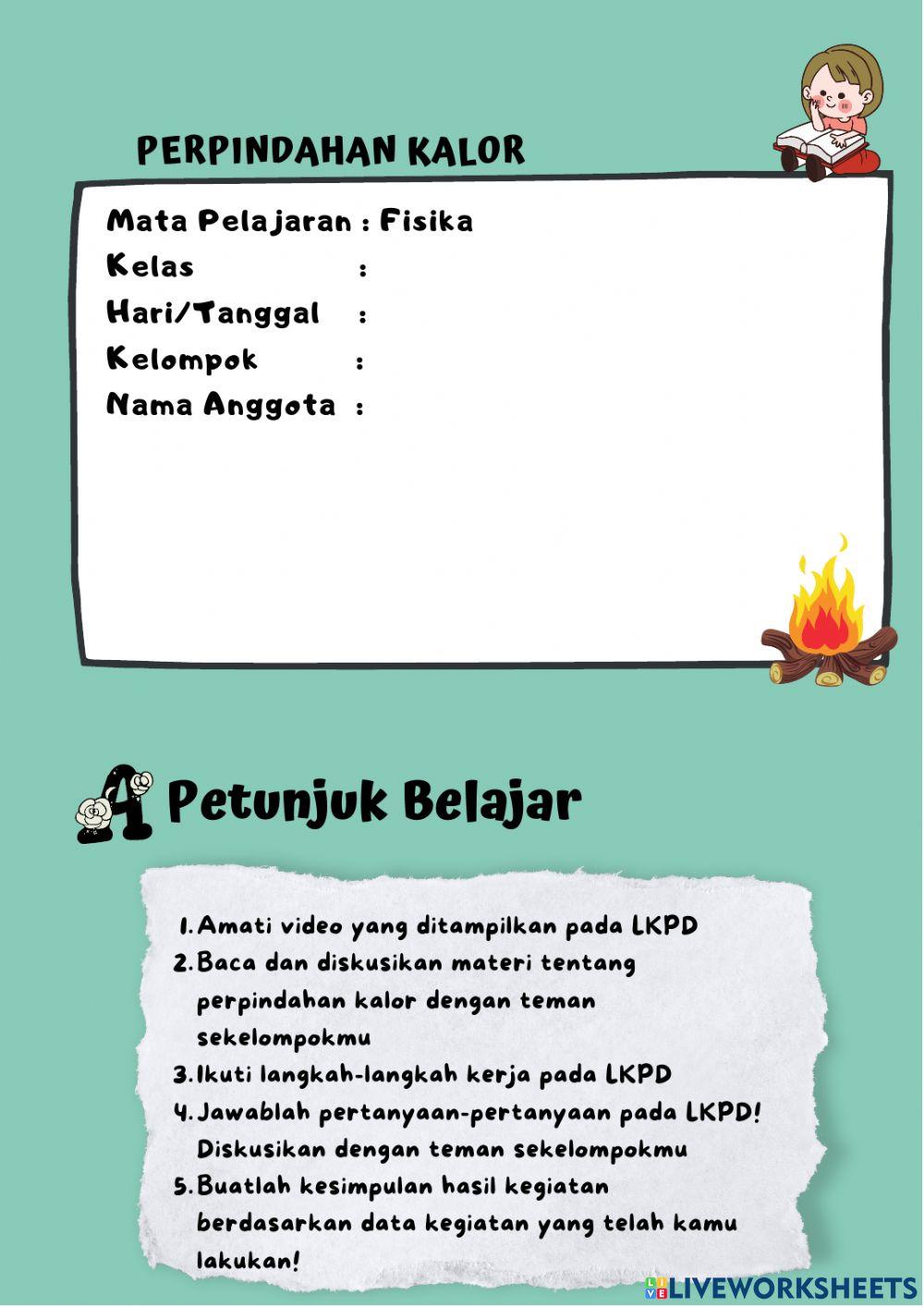 LKPD Perpindahan Kalor XI