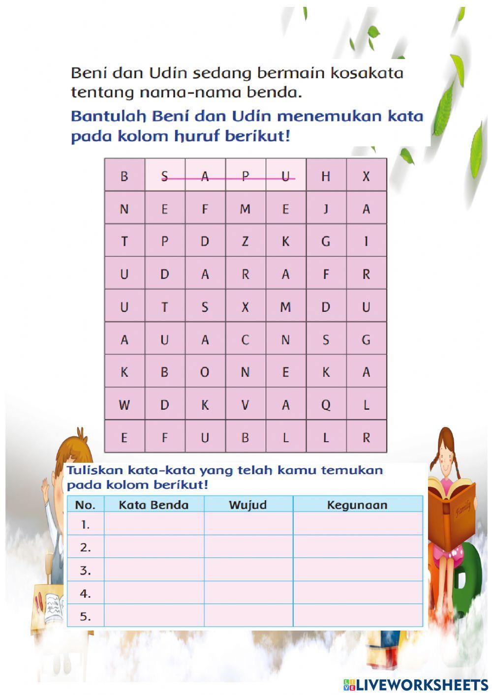 LKPD Perkalian Kelas 2 Tema 2 Pb 6