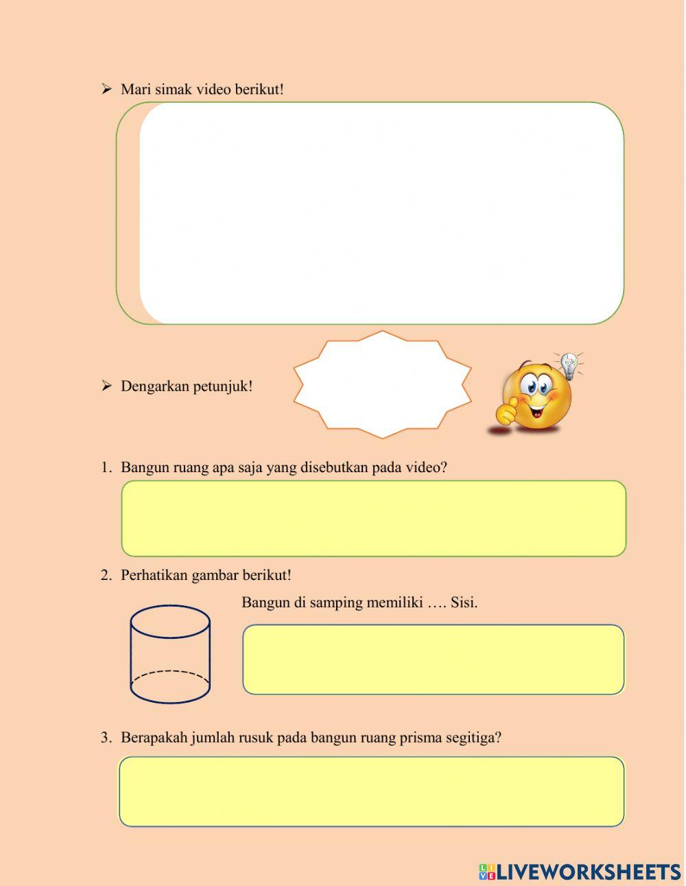 LKPD 1 BANGUN RUANG