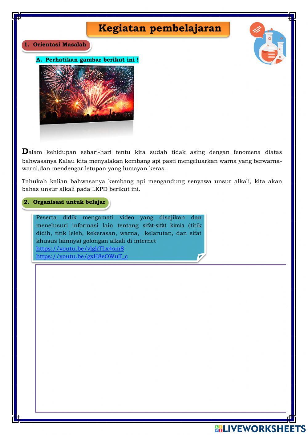 Lkpd kimia unsur alkali