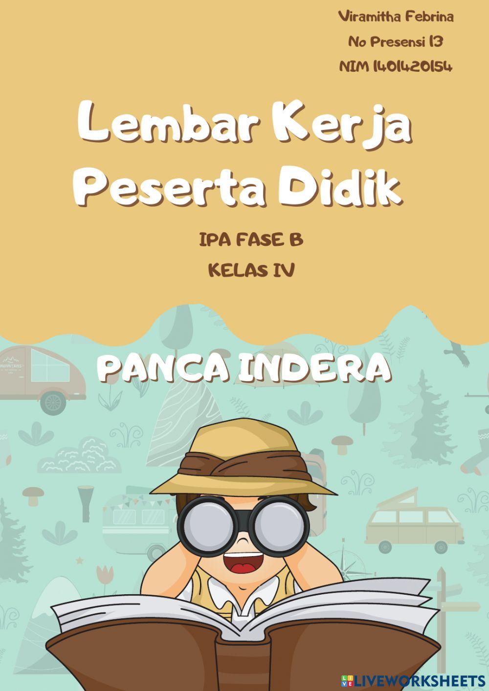 Panca Indra Fase B Kelas 4