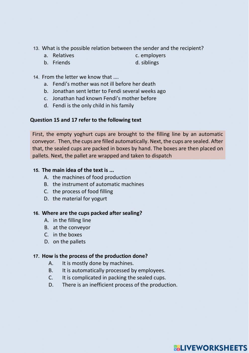 English XI gasal PAS LATIHAN
