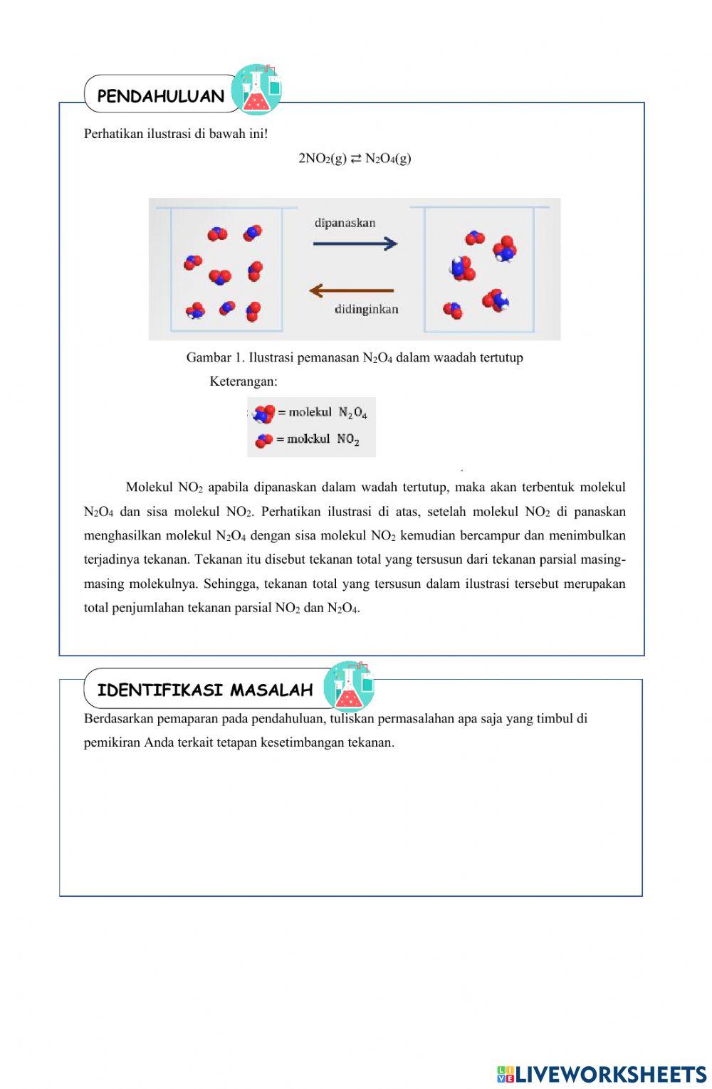 Tetapan Kesetimbangan Tekanan