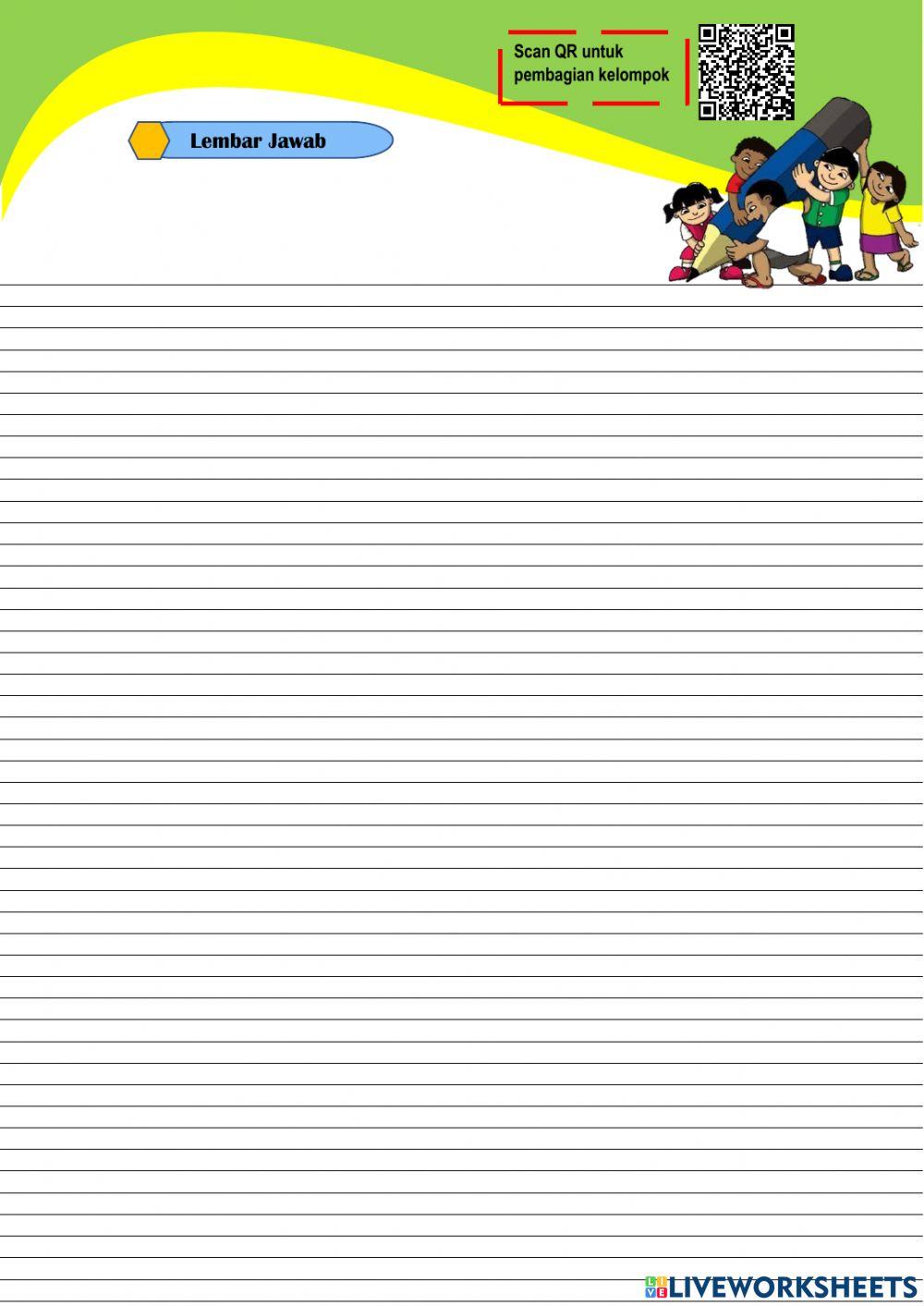 LKPD unsur dan luas kubus