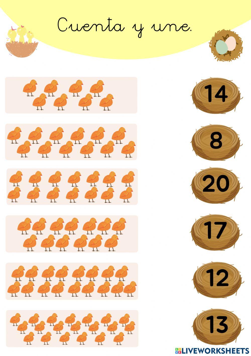 CUENTA Y UNE