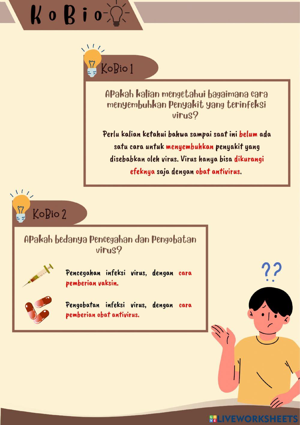 LKPD BERBASIS PROBLEM BASED LEARNING PADA SUB MATERI PENCEGAHAN VIRUS