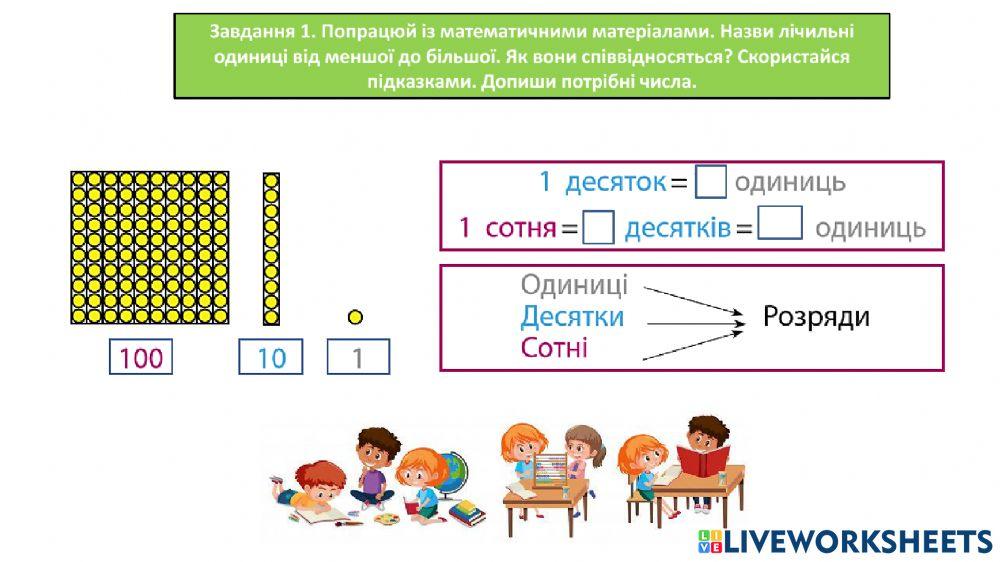 Лічимо тисячами