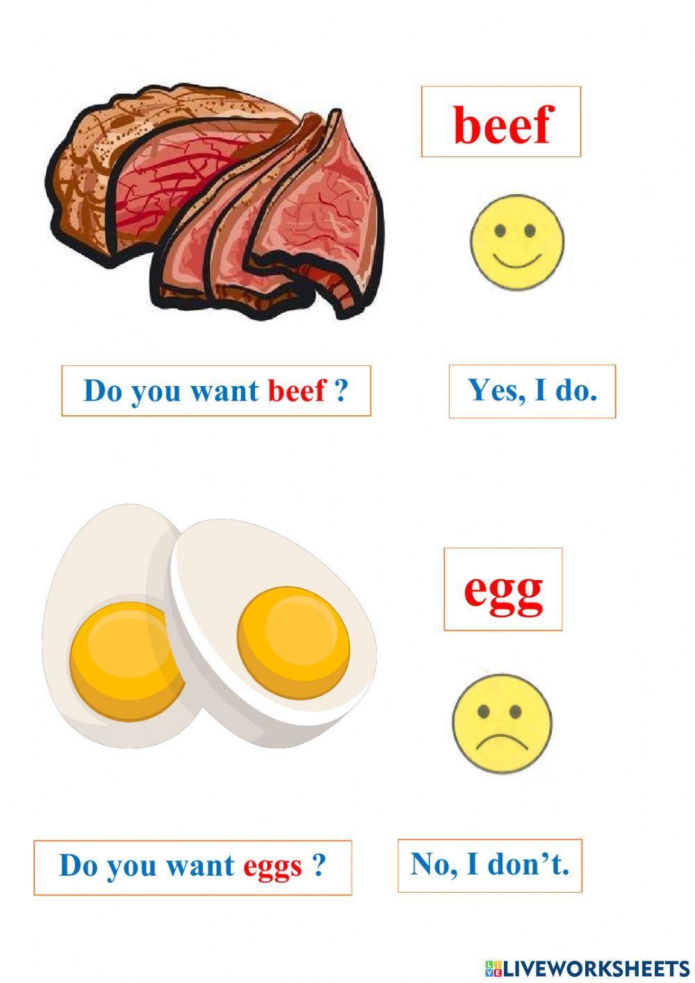 Topic food for kids