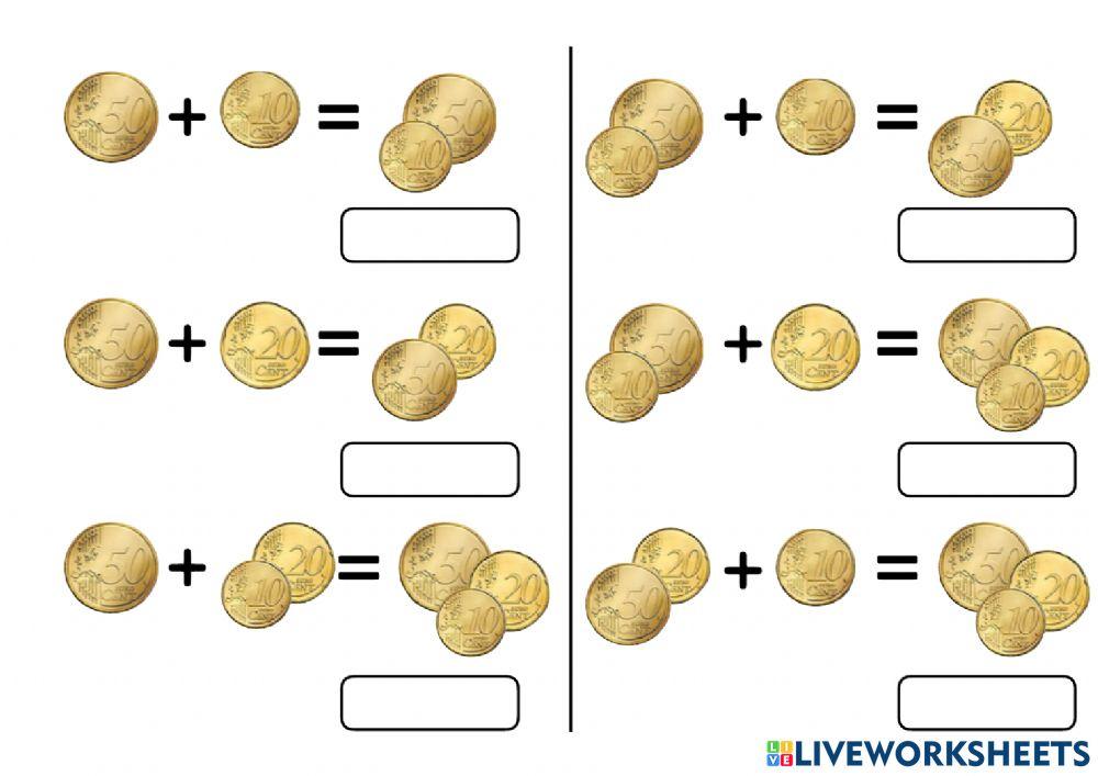 Addizioni con centesimi