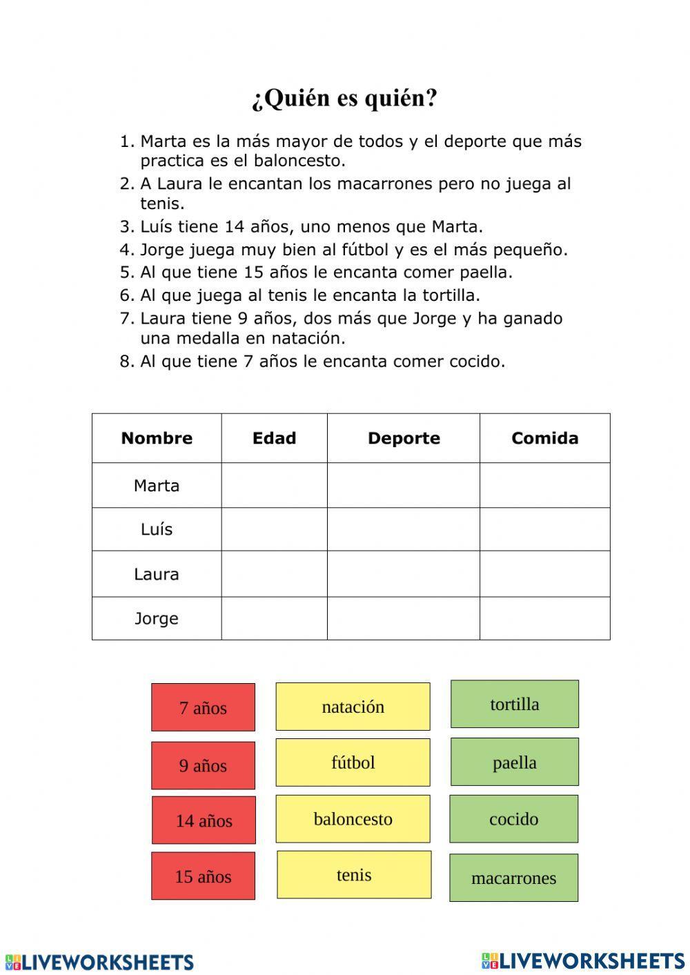 Ejercicio de razonamiento deductivo