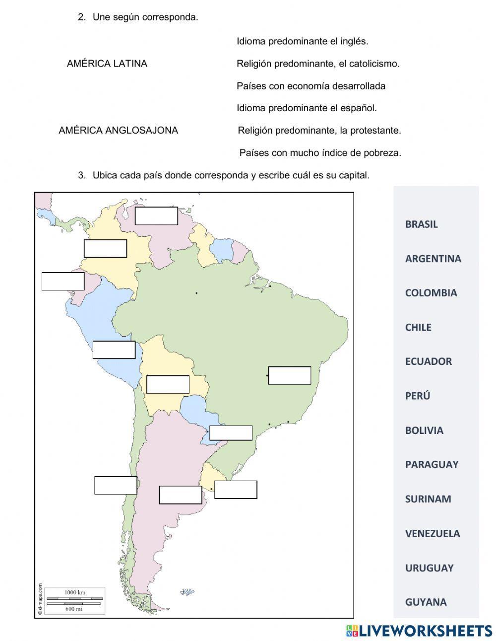 El continente americano