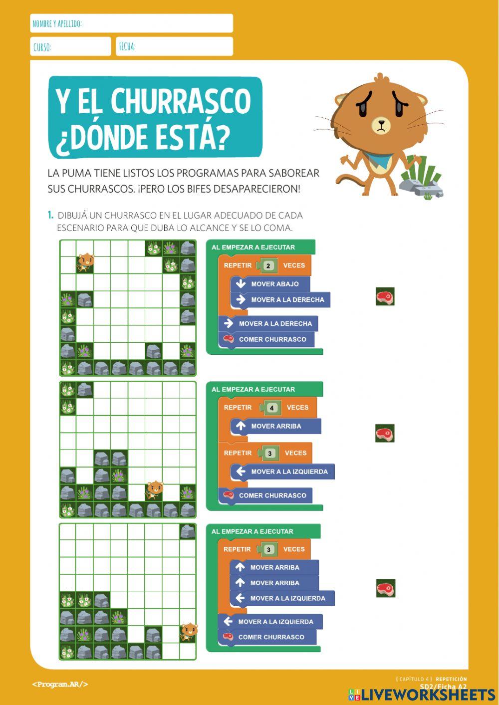 Y el churrasco ¿dónde está?