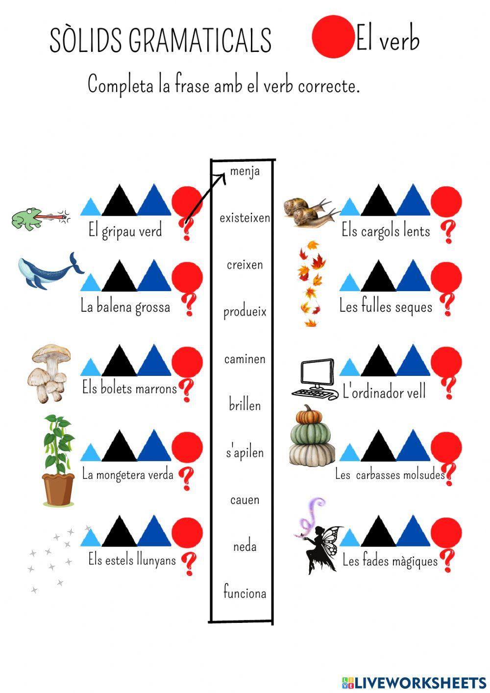 Sòlids gramaticals: El verb