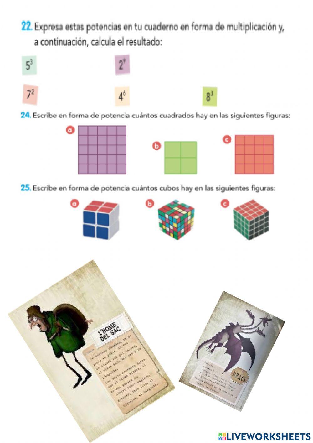 Potències i multiplicacions