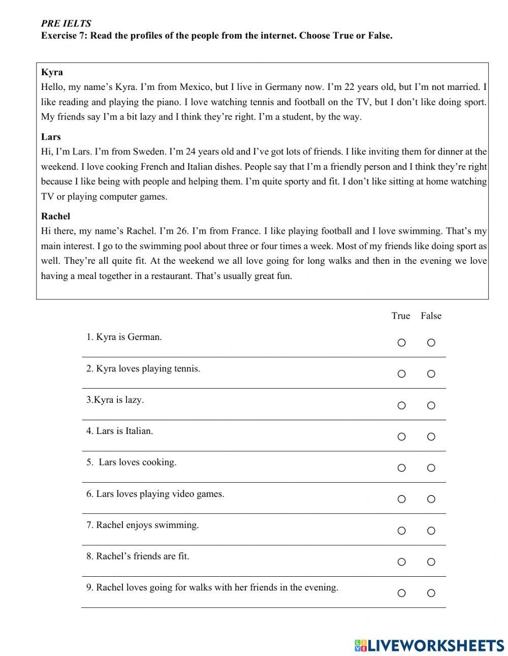 Ielts foundation UNIT 4  -B.Language Builder