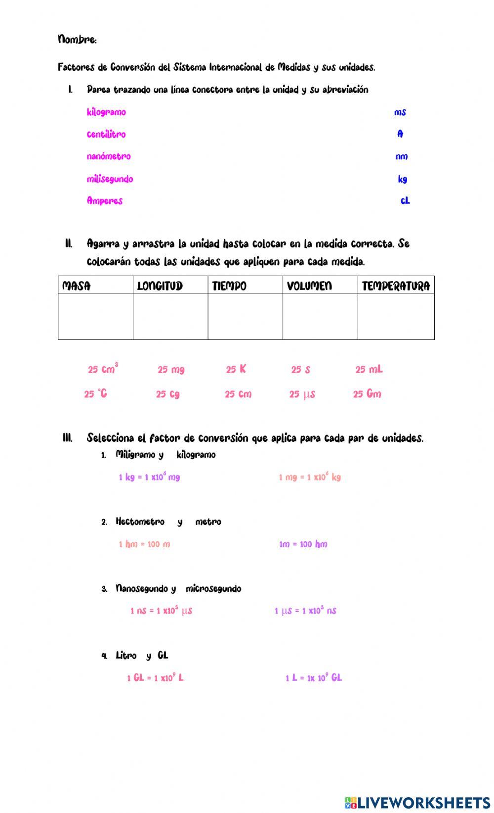 Sistema Internacional de Medidas