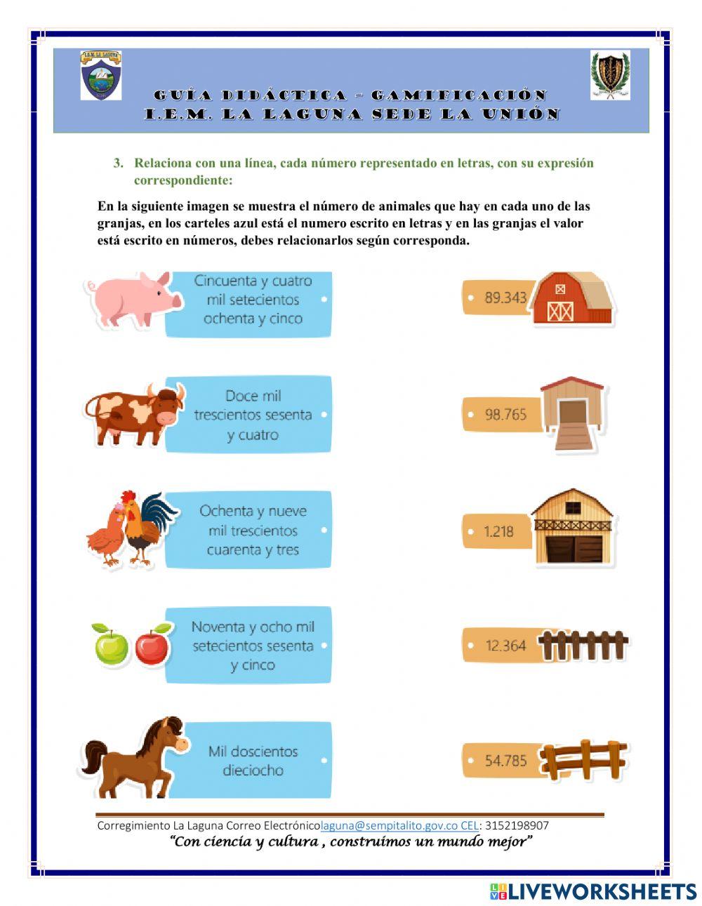 Conocimientos previos-Mate-3°