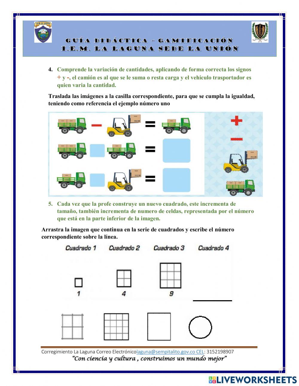 Conocimientos previos-Mate-3°