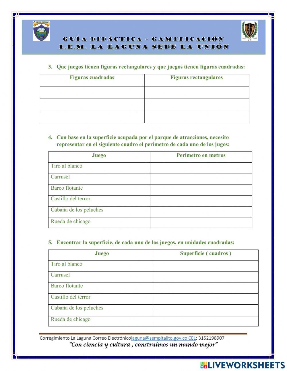Conocimientos previos-Mate-3°