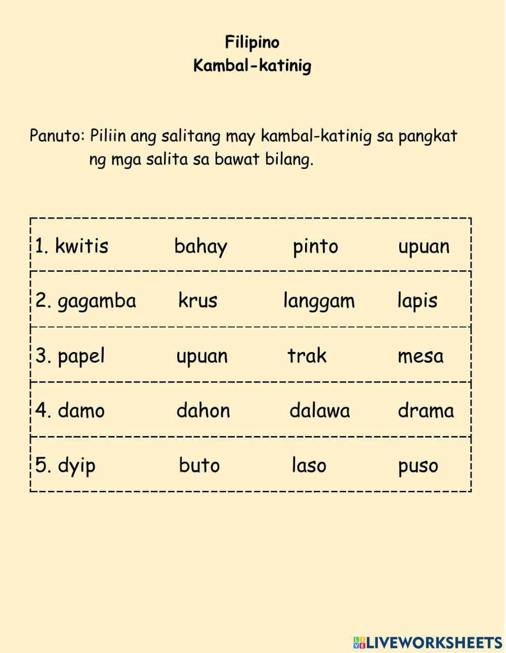 Kambal-Katinig