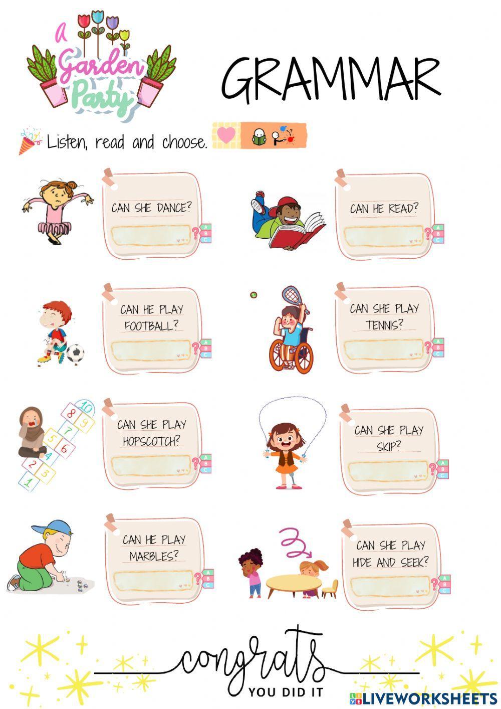 All aboout us now 2 - unit 1: A garden party