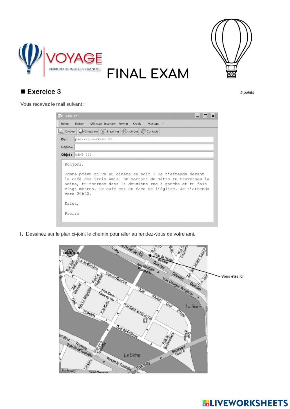 Examen Final Français