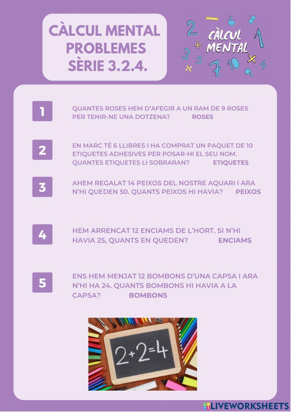 Càlcul mental 3.2.4