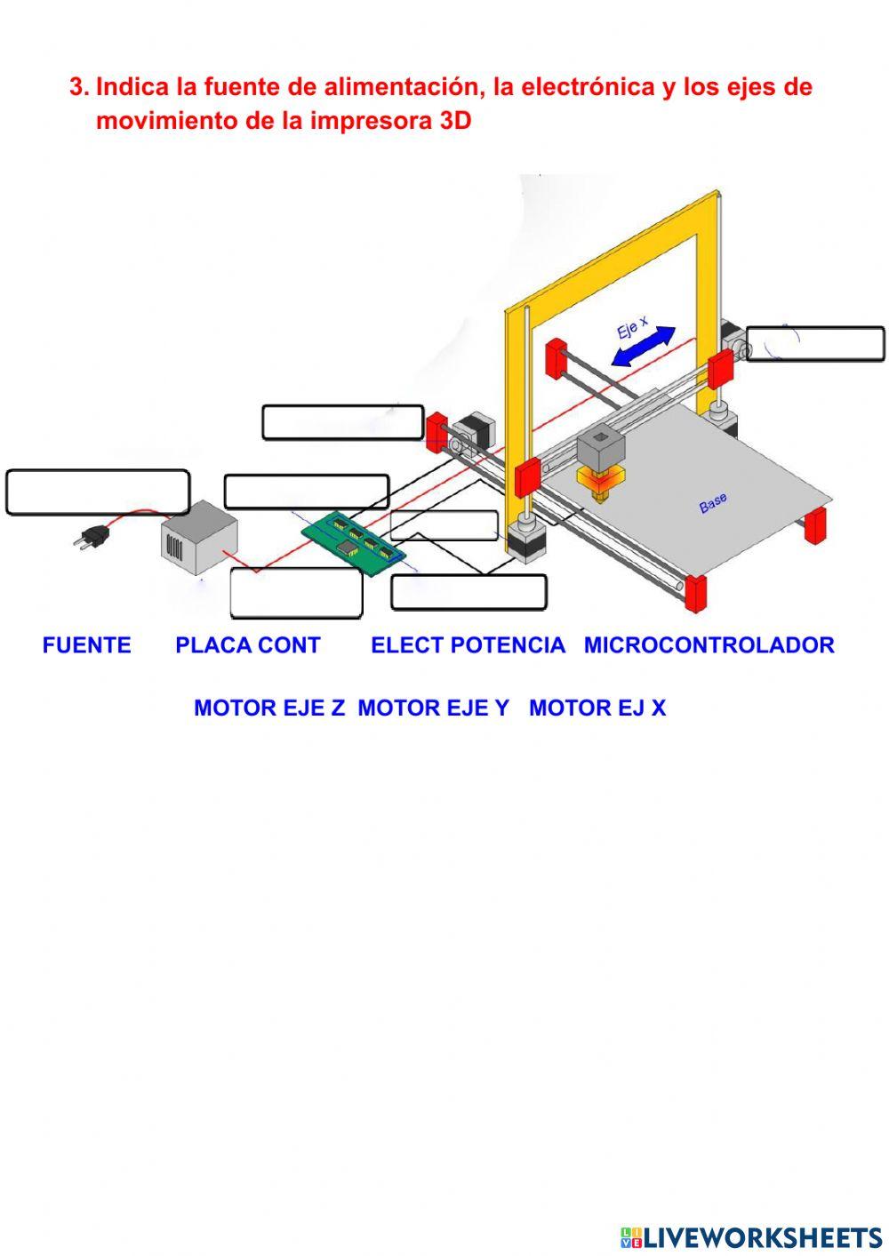 Impresión 3D ficha 3