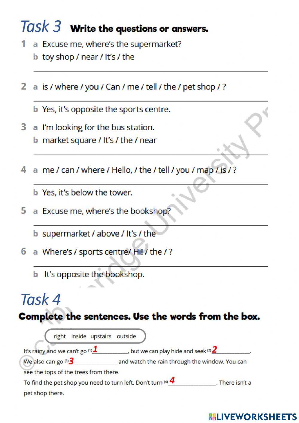 Quick minds 4 Unit 2 test
