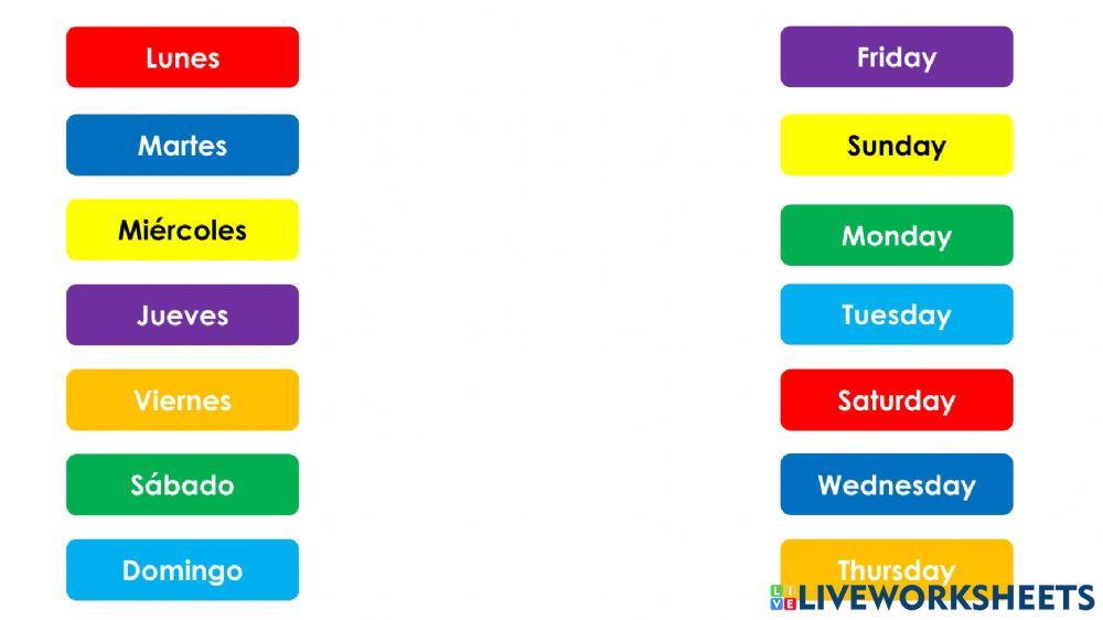 Días de la Semana