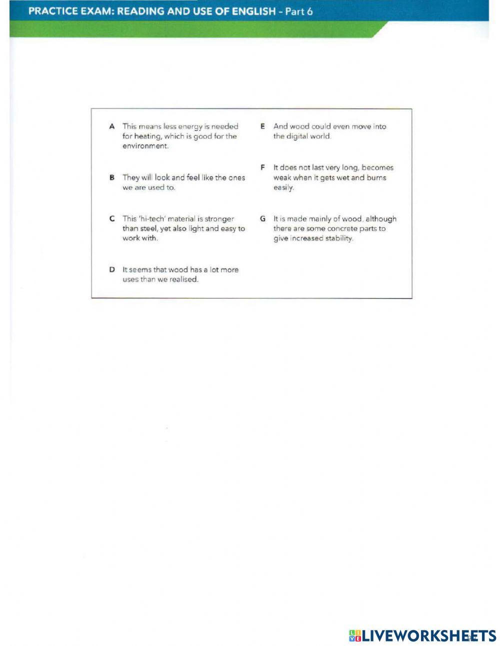 FCE PRACTICE TEST 2 BY MARNI