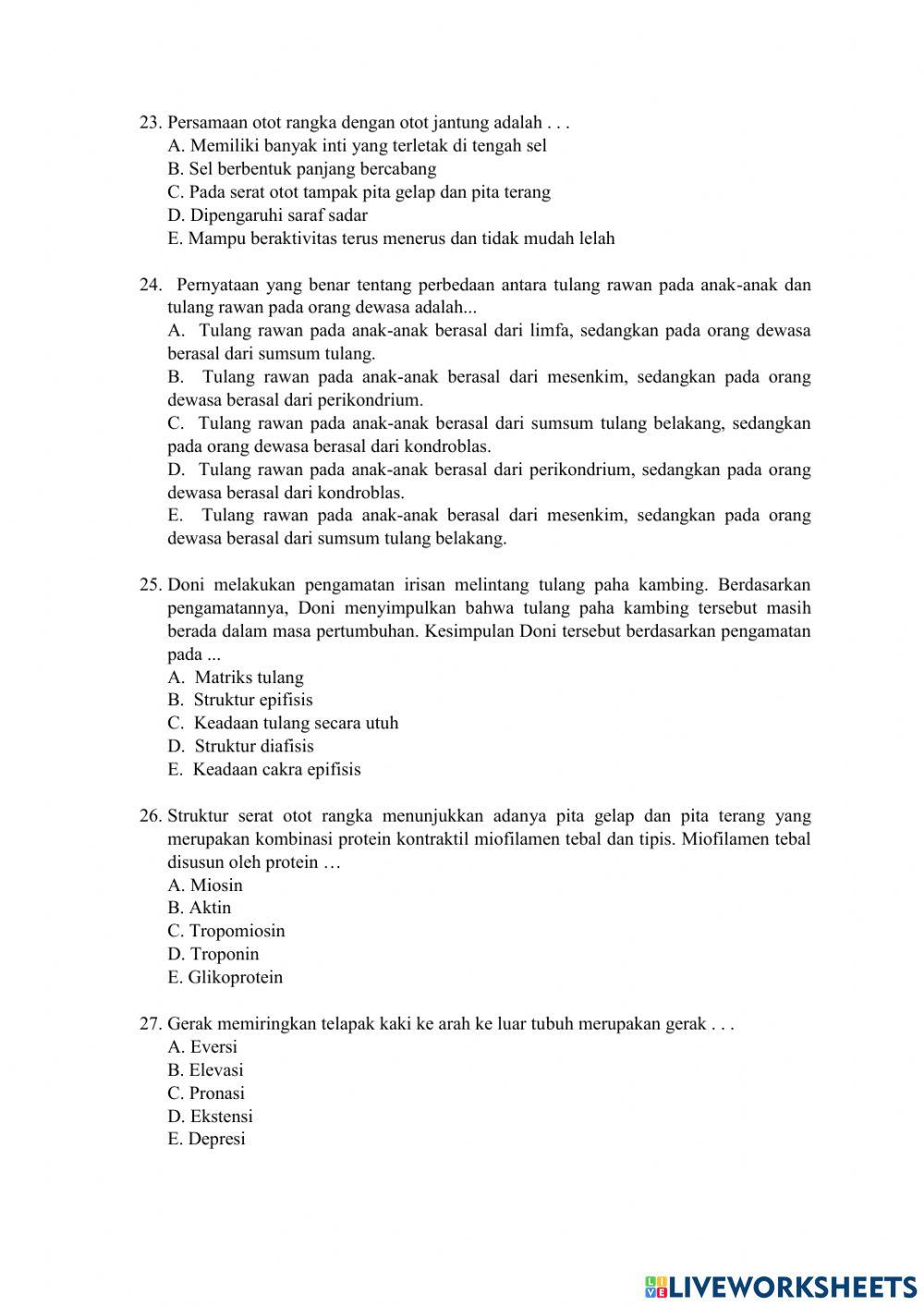 PAS Biologi XI 2022-2023