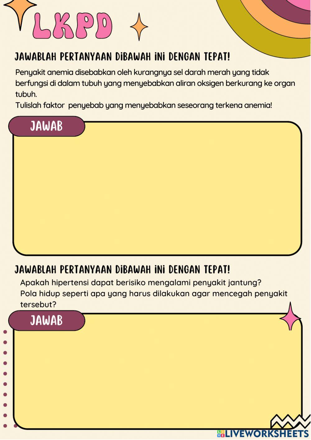 Lkpd kelainan sistem peredaran darah