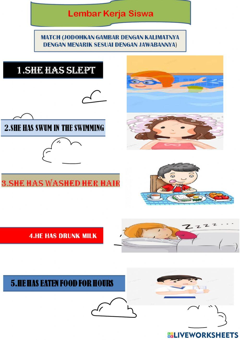 Present perfect tense