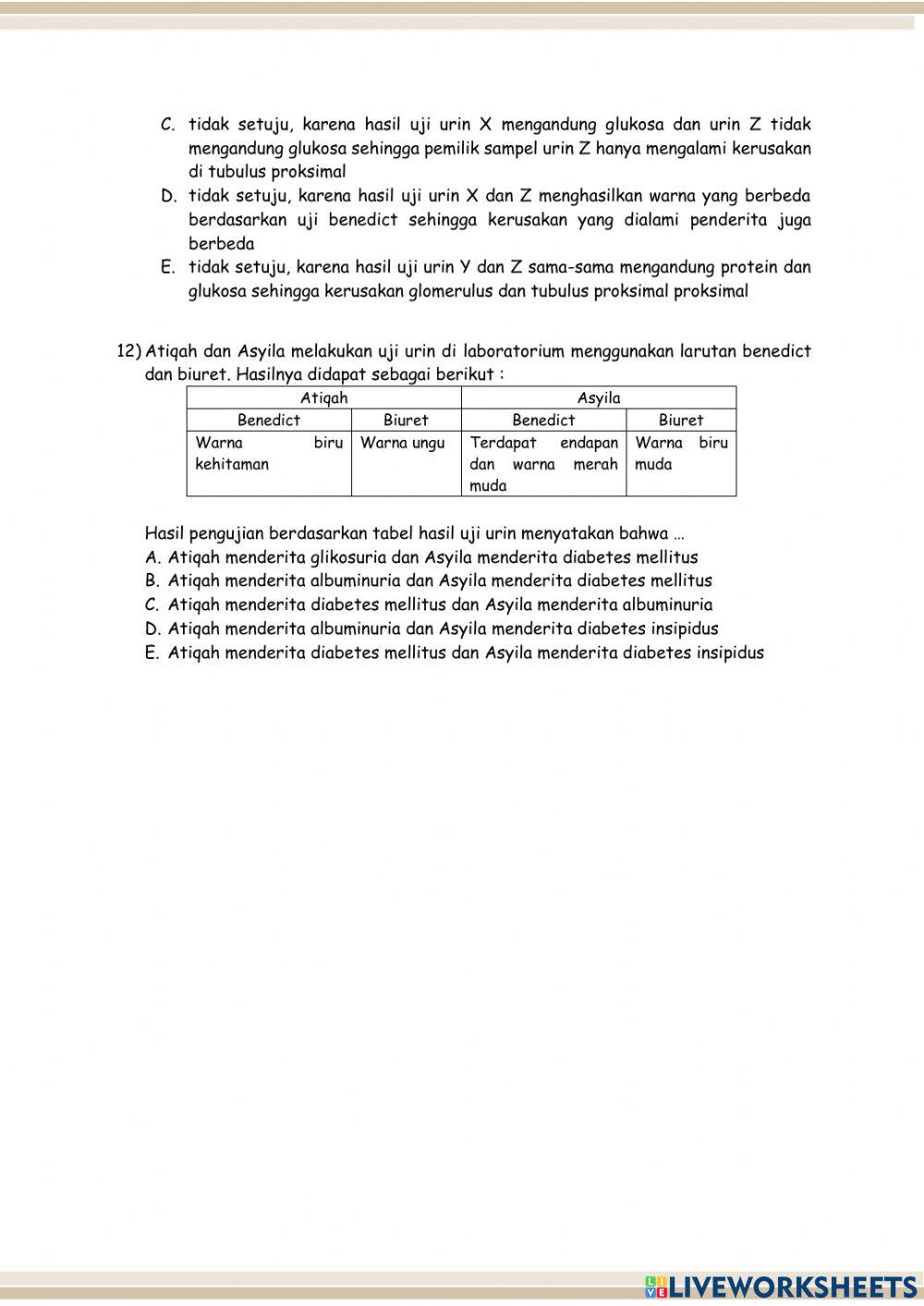 Postes Sistem Ekskresi Manusia
