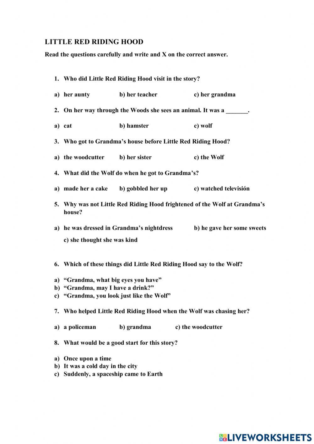 Little Red Riding Hood