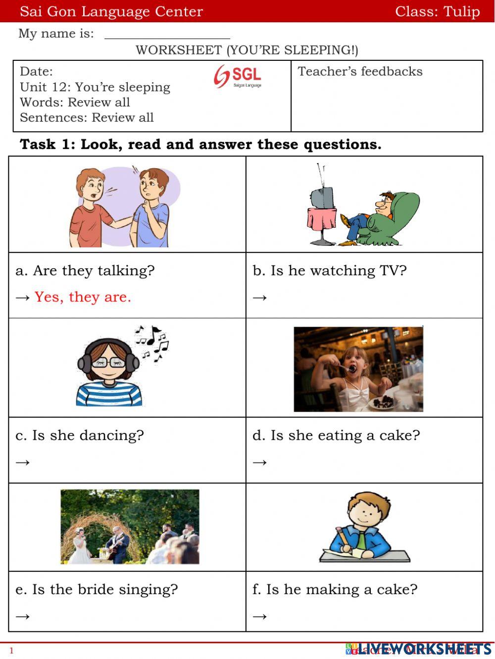 Present simple tense