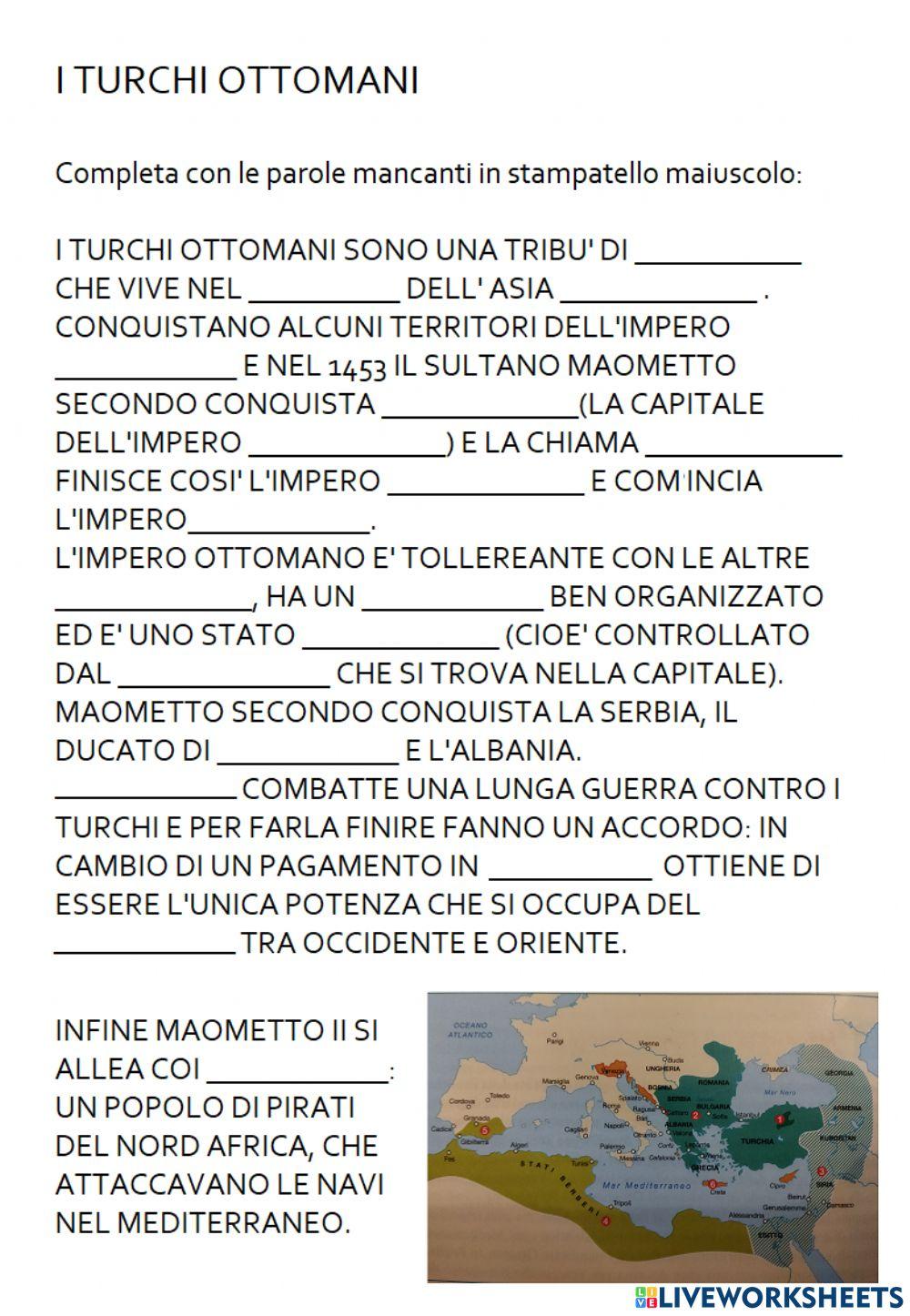 L'impero ottomano