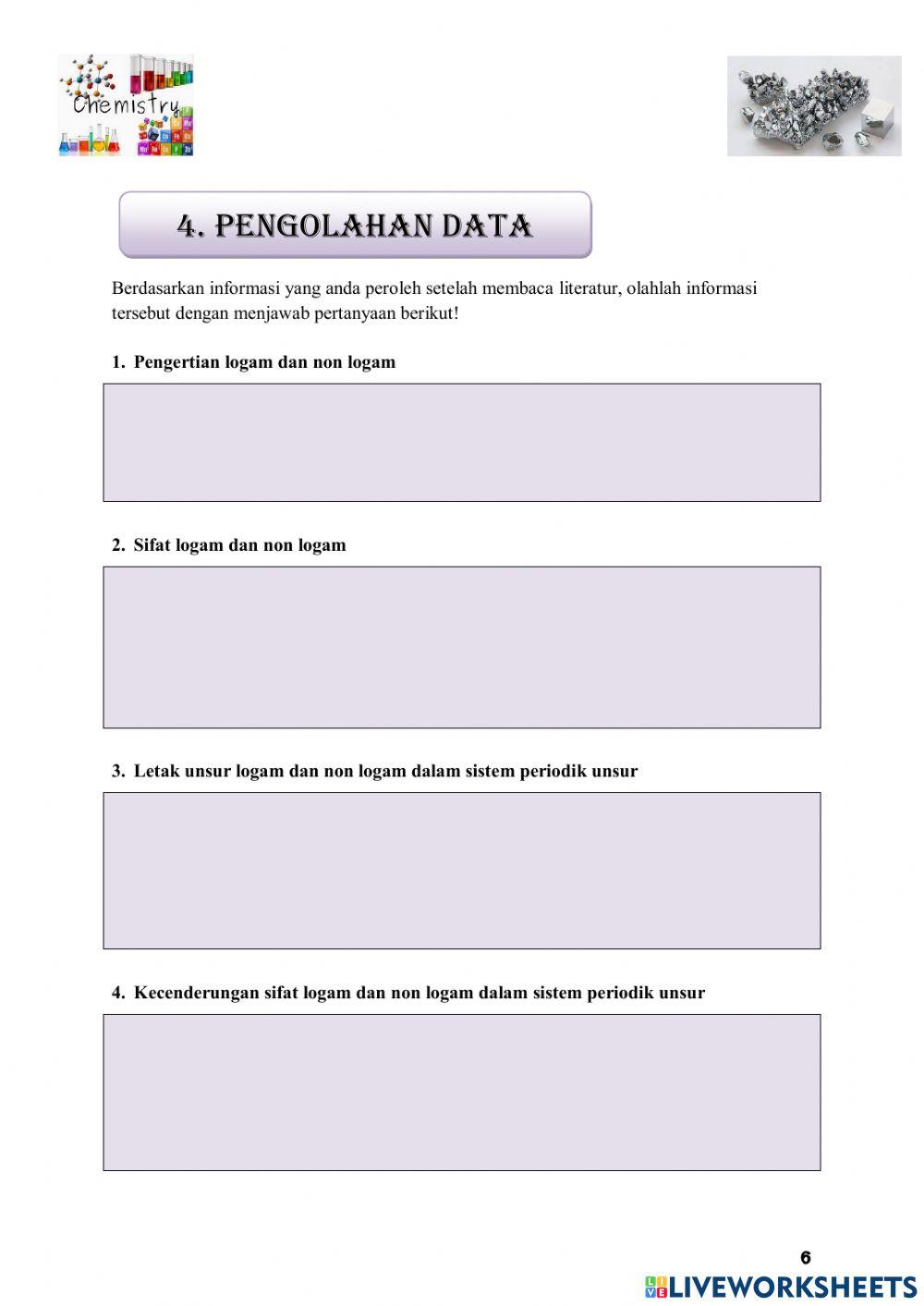 Lkpd sifat logam dan non logam