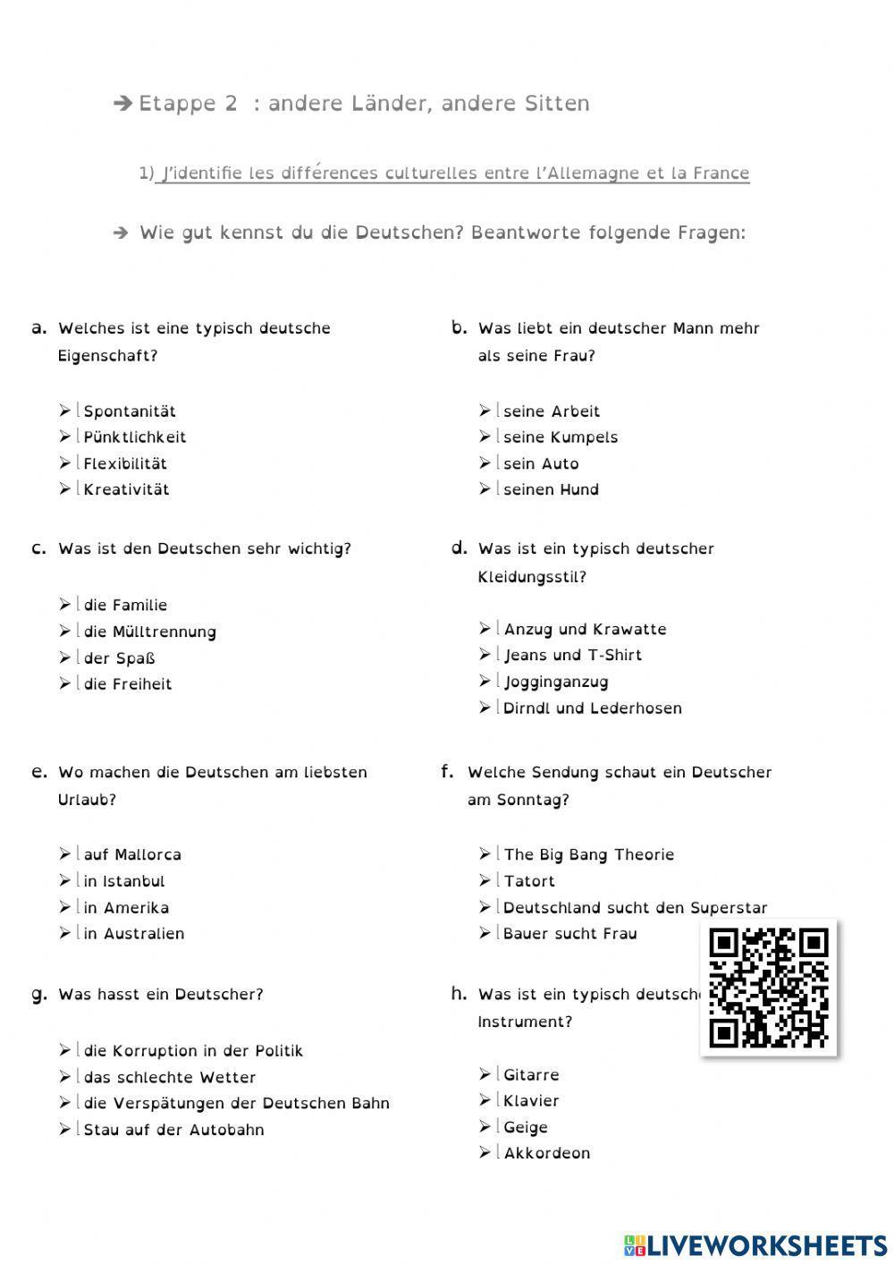 Sich in deutschland einleben