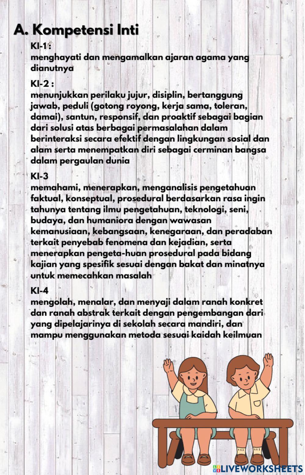 LKPD Hormat Kepada Orang Tua dan Guru