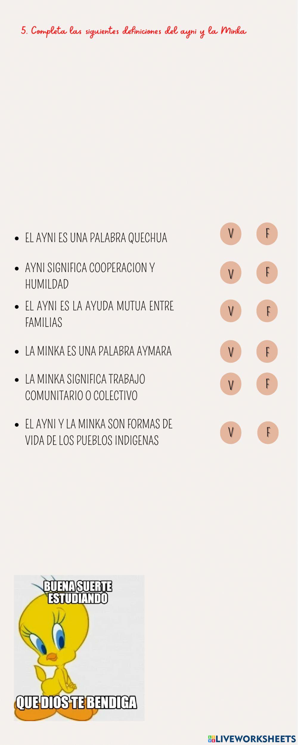 Evaluación de religion