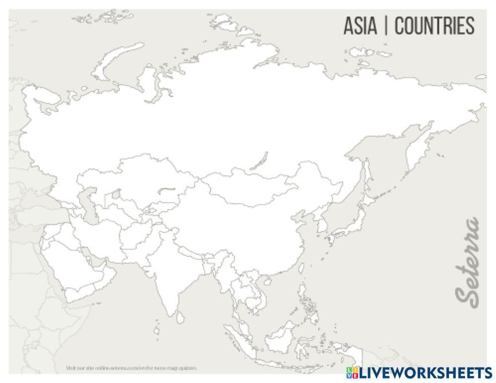 Países de Asia