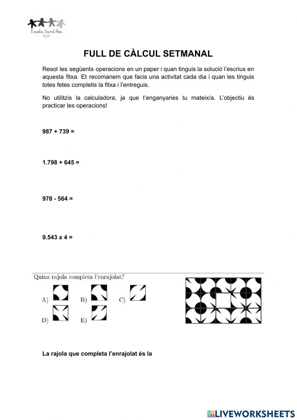 Full de càlcul 6-PI