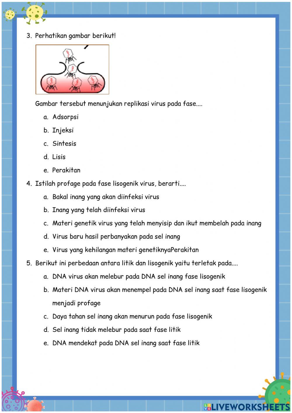 Penilaian Harian Virus