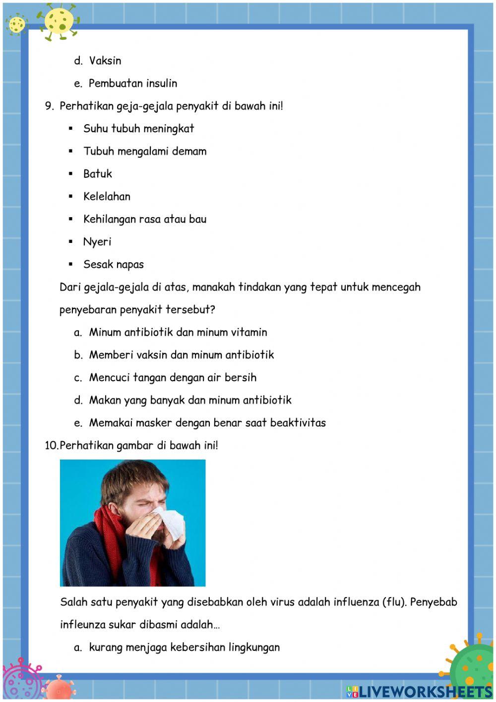 Penilaian Harian Virus