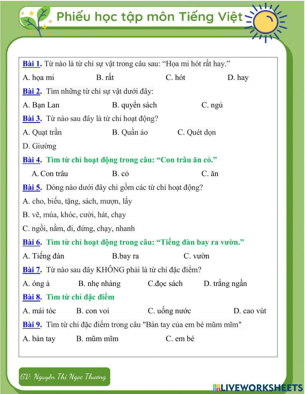 Ôn tập dấu câu