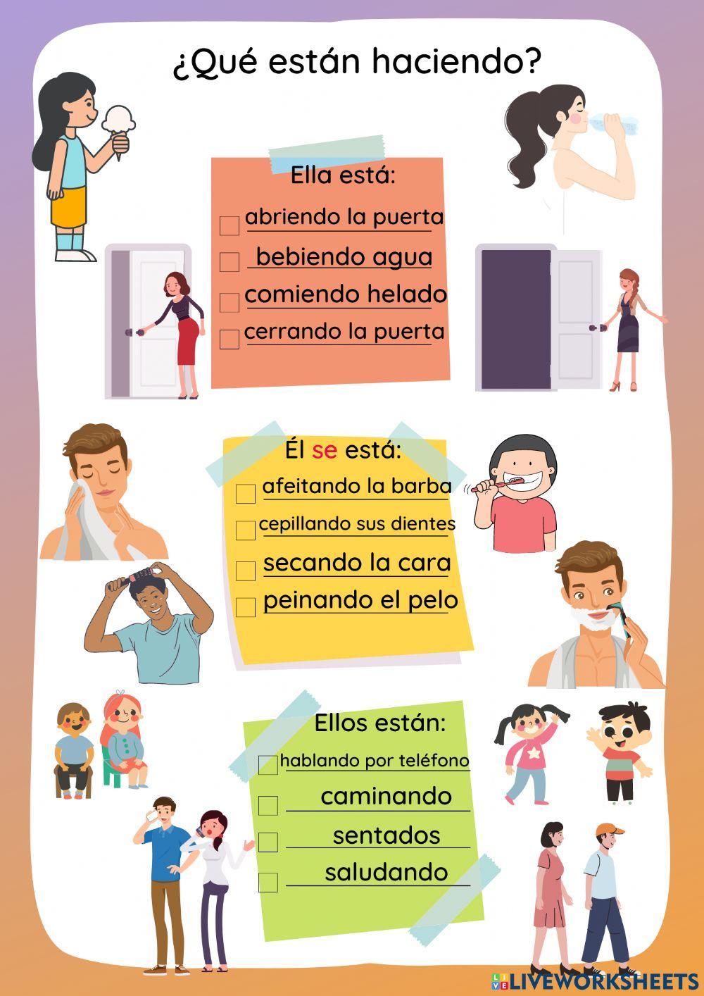 ¿Qué están haciendo?